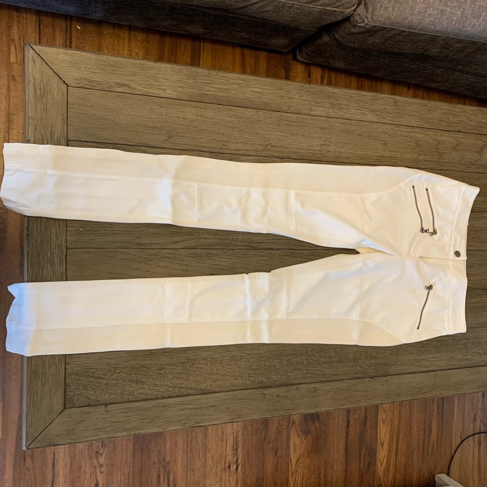 BCBG Maxazria Stephen Moto Leggings